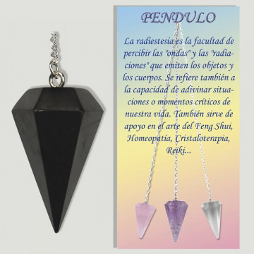 Péndulo facetado calibrado....