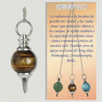 Péndulo bola. Ojo de Tigre