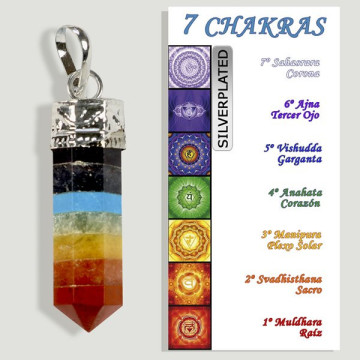 CHAKRA. Colgante SILVER...