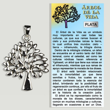 Colgante Plata Arbol de la...