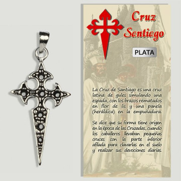 Cruz de Santiago. Colgante...