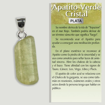 APATITA VERDE CRISTAL....