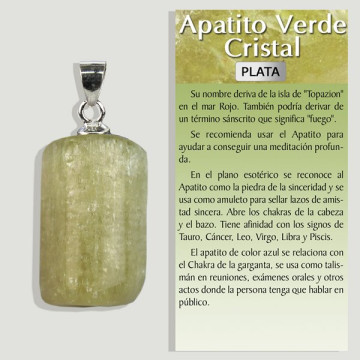 APATITE VERT CRISTAL....