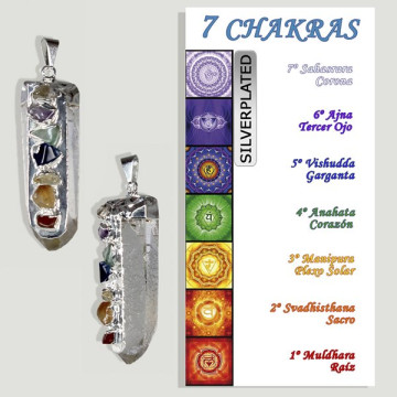 CRISTAL com CHAKRAS....