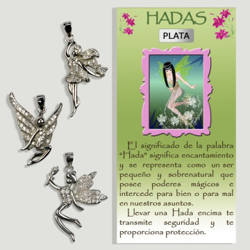 HADA. Colgante Plata con...