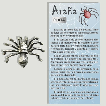 TARANTULA (Araña). Colgante...