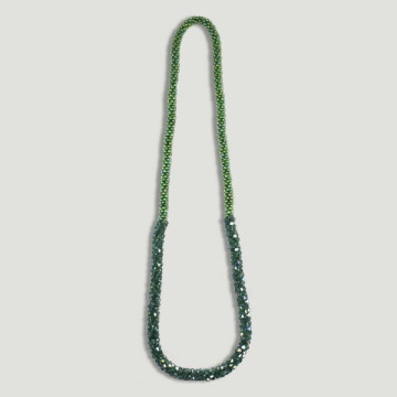 Dark Green Crystal Necklace