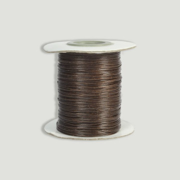 0.5mm waxed cotton cord....