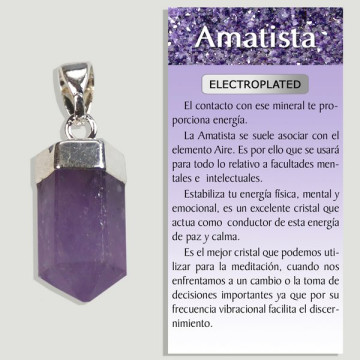 AMETHYST. Electroplated tip...