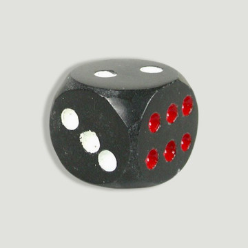 Pakistan Onyx Dice, Black 2cm