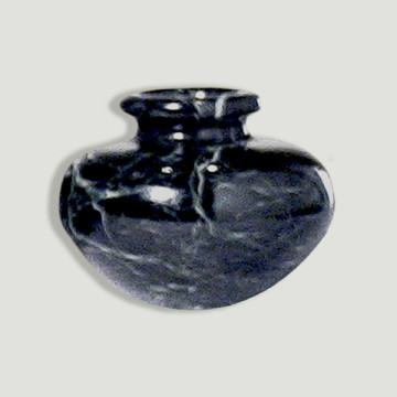 Pakistan Onyx Vase, Black...