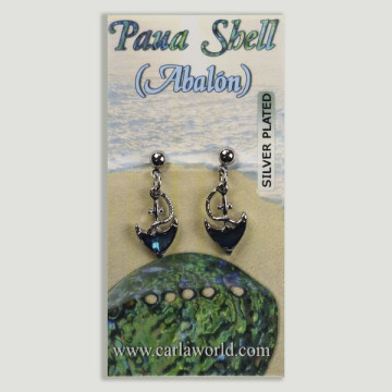 Hook 37 - Abalone earrings....