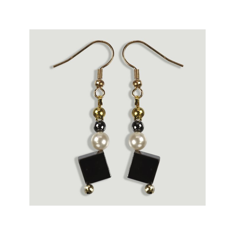 Gancho 10 - Pendientes Hematite Gancho 10 - Pendientes Hematite