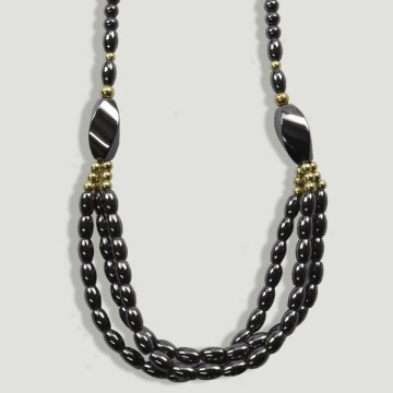 Hook 32 - Hematite Necklace