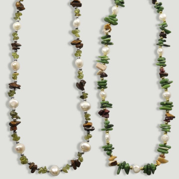 Hook 79 - Pearl and mineral...