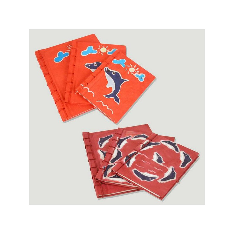 Set de 3 block de notas delfines grande Set de 3 block de notas delfines grande