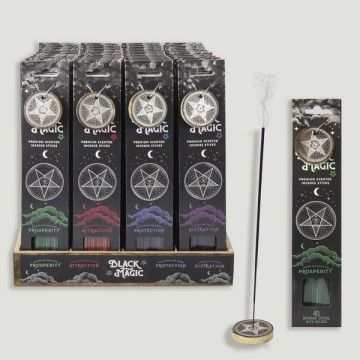 Incense Pack Display (40stick) + BlackMagic Incense Holder