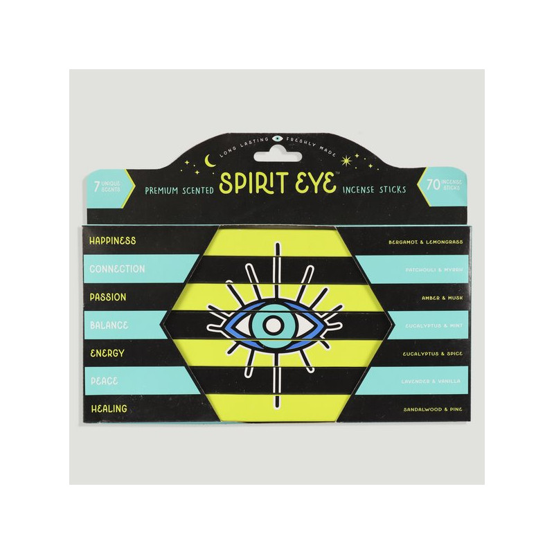 Set inciensos 7packs 70sticks SpiritEye Set inciensos 7packs 70sticks SpiritEye