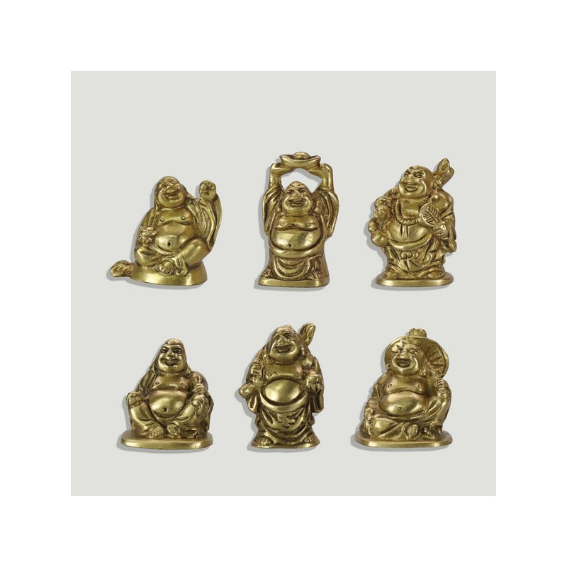 Set 6/Pekong latón 4-5cm Set 6/Pekong latón 4-5cm