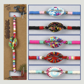 Pulsera ajustable. 64. Concha