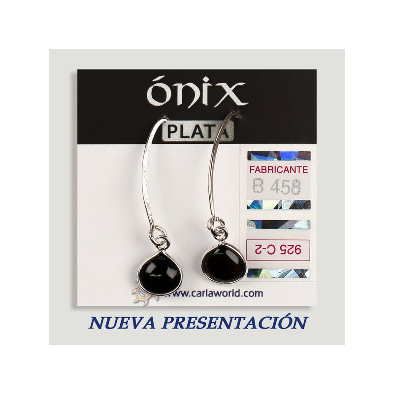 SILVER earrings. Onyx. Fish hook. Cabochon shape. SILVER earrings. Onyx. Fish hook. Cabochon shape.