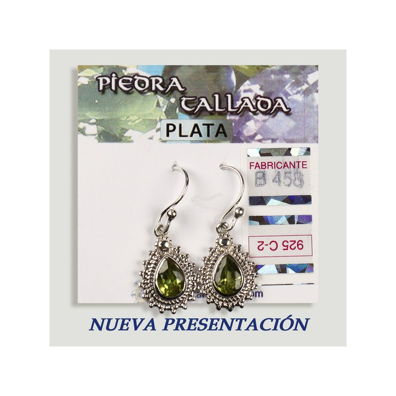 SILVER earrings. carved peridot. teardrop shape SILVER earrings. carved peridot. teardrop shape