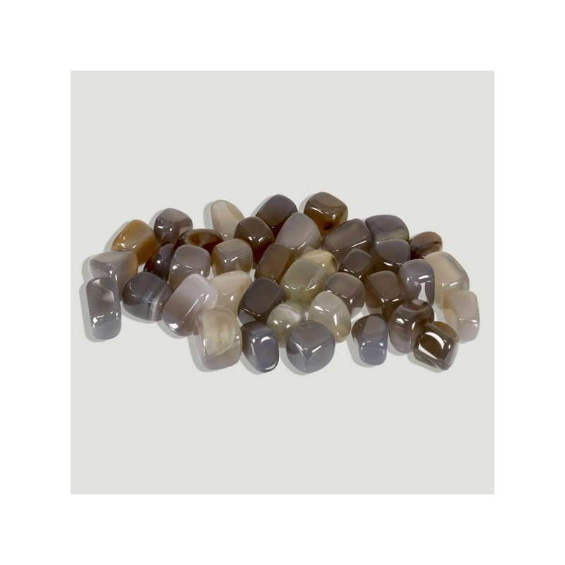 Bag 200ud/Kg (250 Gr) Gray Banded Agate. 1-1.5cm. Bag 200ud/Kg (250 Gr) Gray Banded Agate. 1-1.5cm.