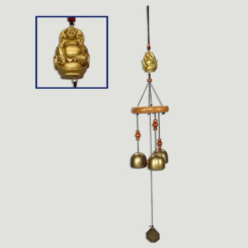 Mobile bells Buddha. 40cm approx.