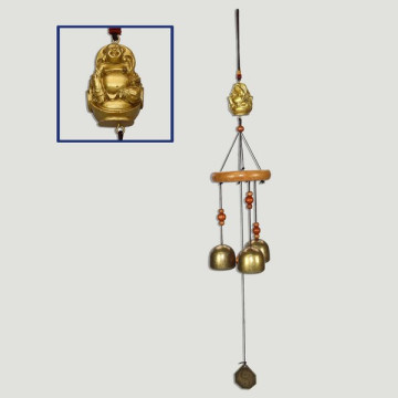 Cloches mobiles Bouddha. 40cm env.