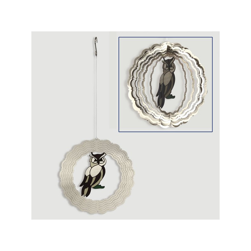 Spinner acero. Búho. 15cm. Spinner acero. Búho. 15cm.