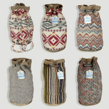 Multi-shaped cotton bag. Assortment. 35x50cm.