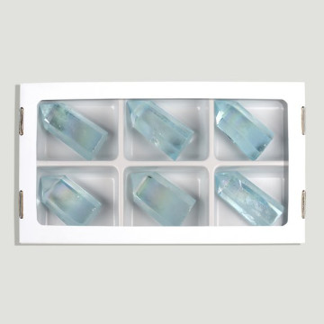 Aqua Aura Quartz Tips....