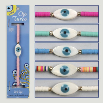 Hook 6. Turkish eye bracelet.