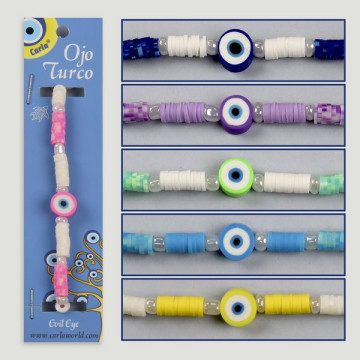 Hook 12. Turkish eye bracelet.