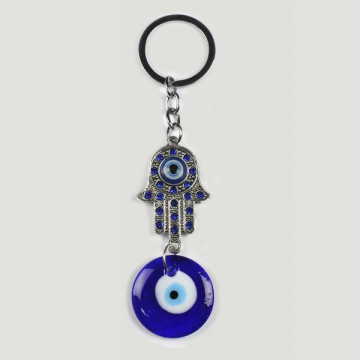 Hook 53. Turkish eye keychain.