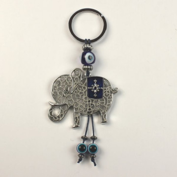 Hook 58. Turkish eye keychain.