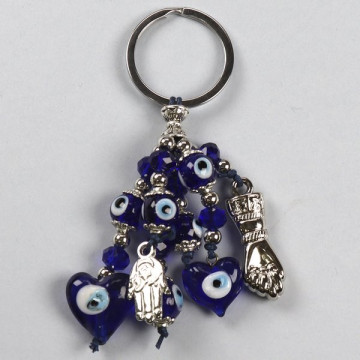Hook 59. Turkish eye keychain.