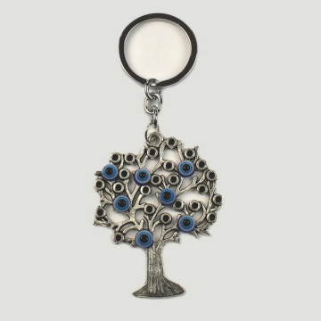 60 hook. Turkish eye keychain.