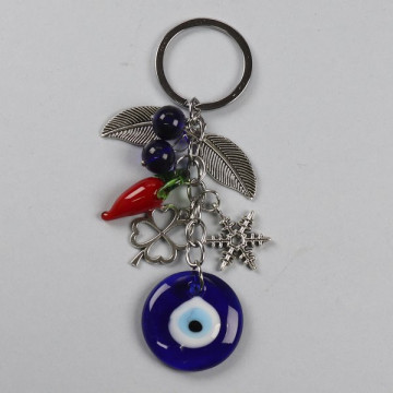 Hook 61. Turkish eye keychain.