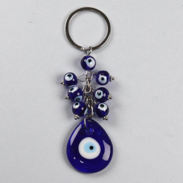 Hook 63. Turkish eye keychain.