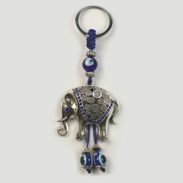 Hook 64. Turkish eye keychain.