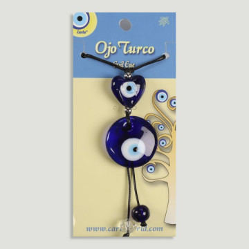 Hook 66. Turkish eye pendant.
