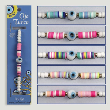 Hook 13. Turkish eye bracelet.