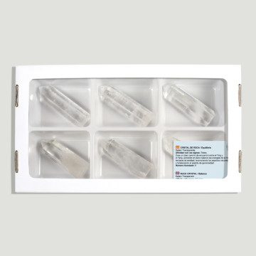 Rock Crystal Point. 30-50gr. (Al6).