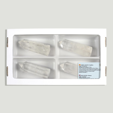 Rock Crystal Point. 100-130gr. (Al4).