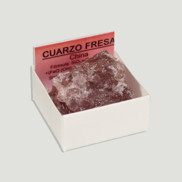 Cajita 4x4 – Cuarzo fresa – China. 