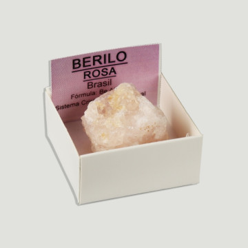 4x4 Box – Pink Beryl (Morganite) – Brazil.