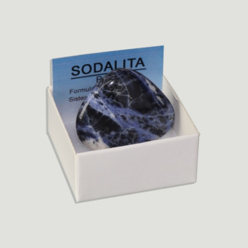 4x4 Box – Sodalite - Rolled flat.