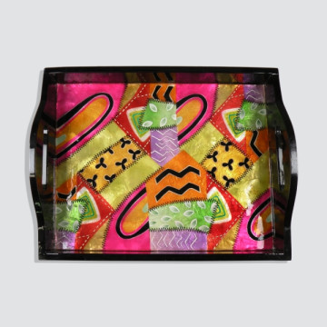 Capiz/mother-of-pearl tray....