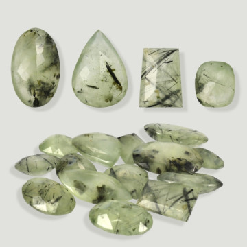 Gemmes ensachées - Prehnite. 100gr.